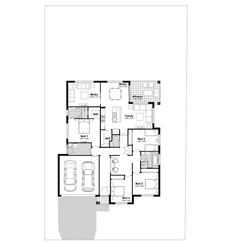 Floorplan of Homely house listing, Lot 2233 Wicklow Road, Chisholm NSW 2322