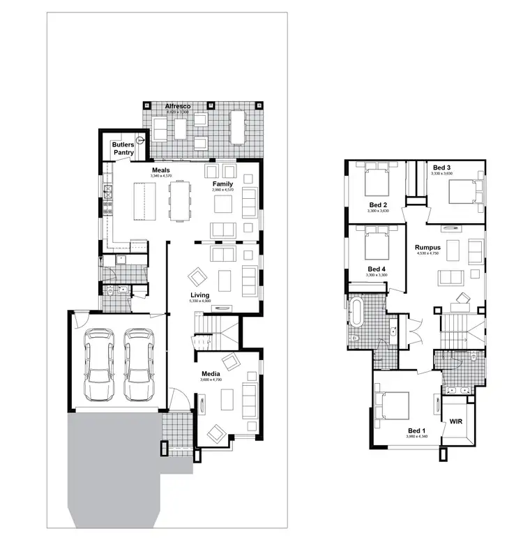 Floorplan of Homely house listing, Lot 307 Sugarwood Street, Woongarrah NSW 2259
