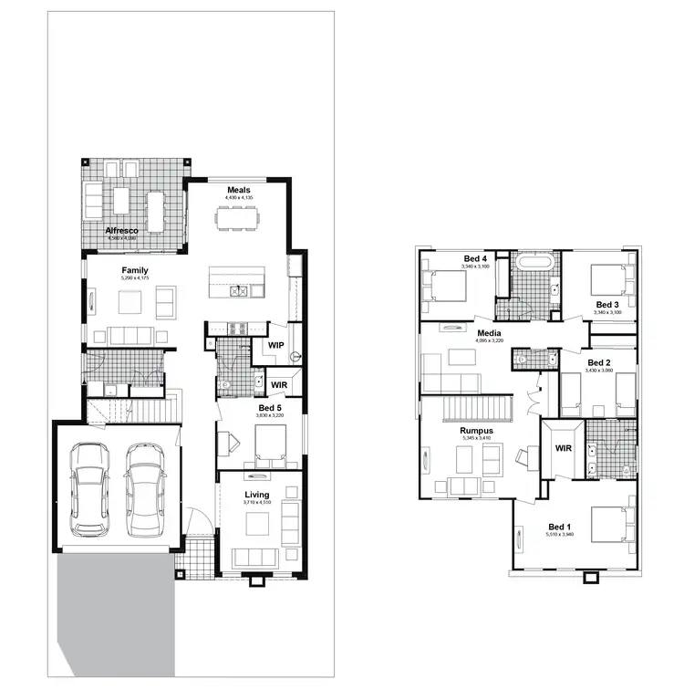 Floorplan of Homely house listing, Lot 1010 Manege Street, Box Hill NSW 2765