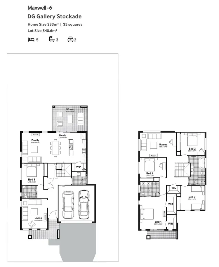 Floorplan of Homely house listing, Lot 515 Bullen Drive, Silverdale NSW 2752