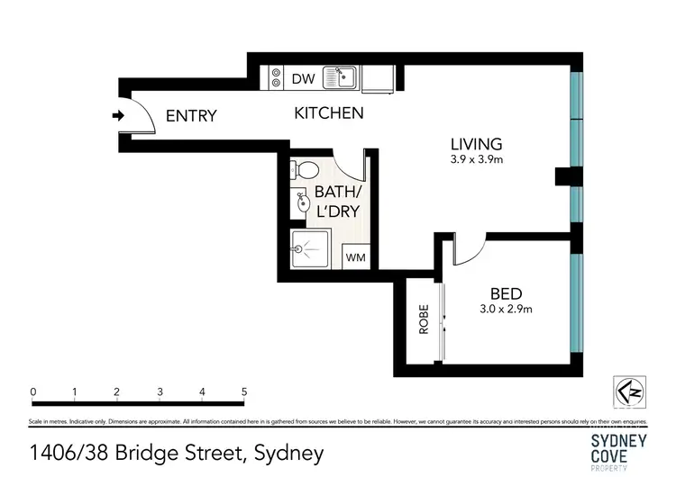 Floorplan of Homely apartment listing, 38 Bridge Street, Sydney NSW 2000