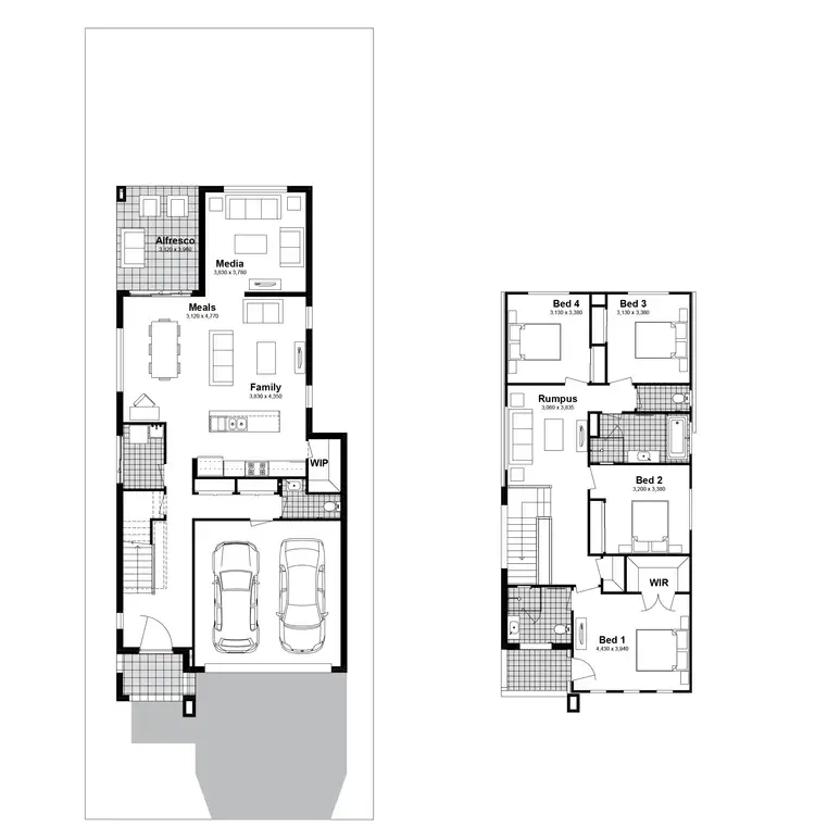 Floorplan of Homely house listing, Lot 1013 Cart Street, Box Hill NSW 2765