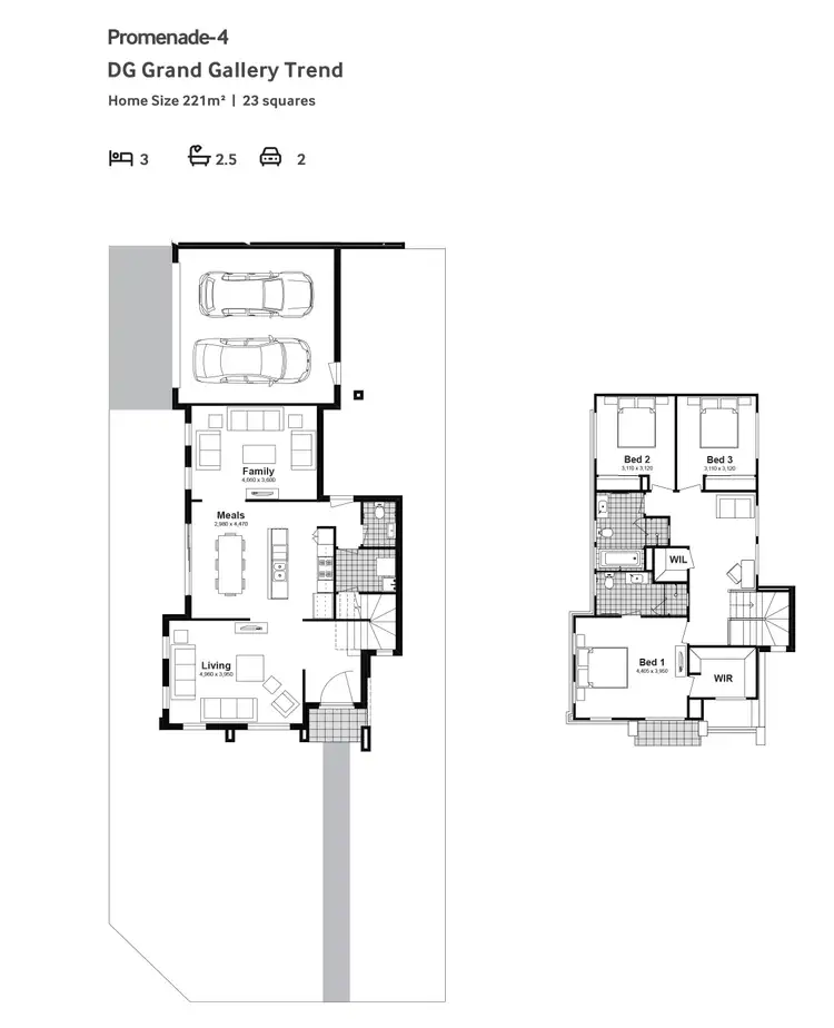 Floorplan of Homely house listing, Lot 5461 Balmoral Parade, Tullimbar NSW 2527