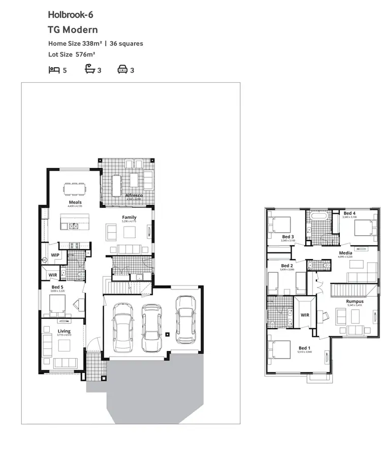 Floorplan of Homely house listing, Lot 506 Bullen Drive, Silverdale NSW 2752