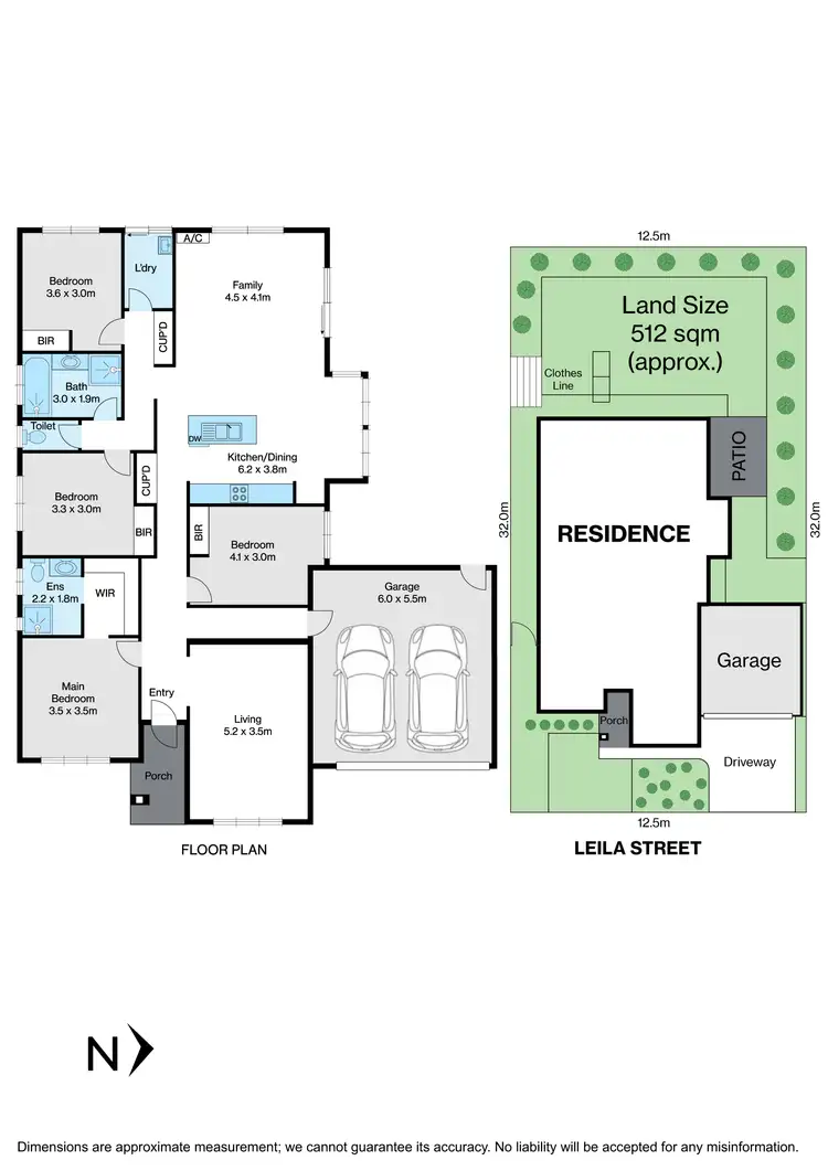 Floorplan of Homely house listing, 8 Leila Street, Werribee VIC 3030