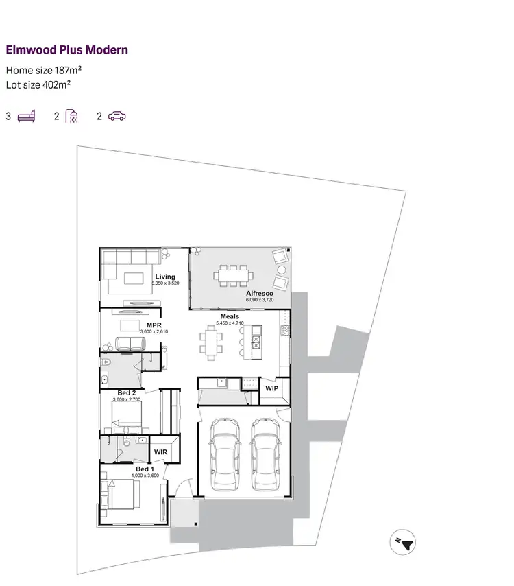 Floorplan of Homely house listing, Lot 104 Barrington Boulevard, Kendall NSW 2439