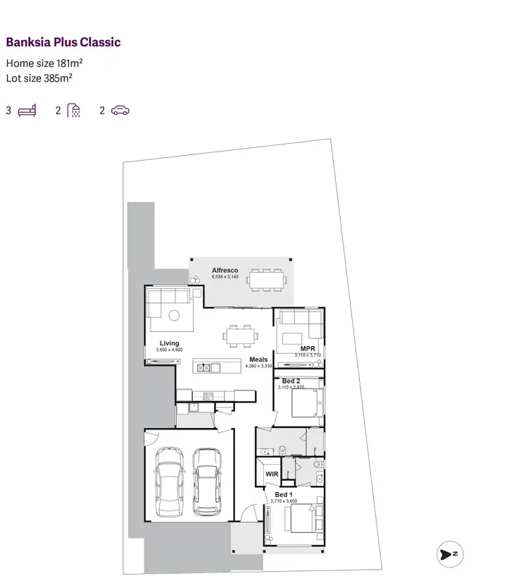 Floorplan of Homely house listing, Lot 36 Bellinger Parkway, Kendall NSW 2439