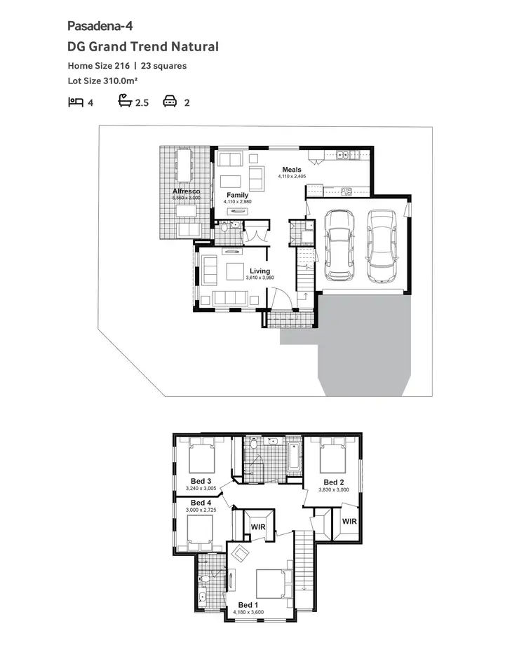 Floorplan of Homely house listing, Lot 120 Clements Rise, Oakville NSW 2765