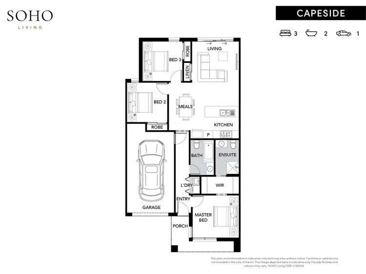 Floorplan of Homely house listing, 77 Glenn Road, Maddingley VIC 3340