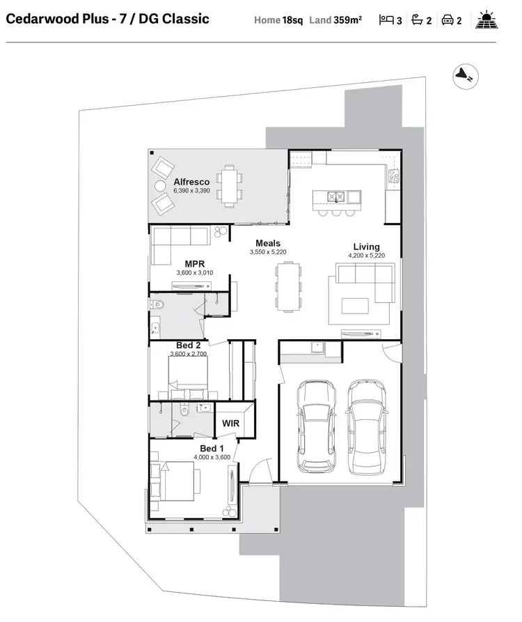 Floorplan of Homely house listing, Lot 29 Bellinger Parkway, Kendall NSW 2439
