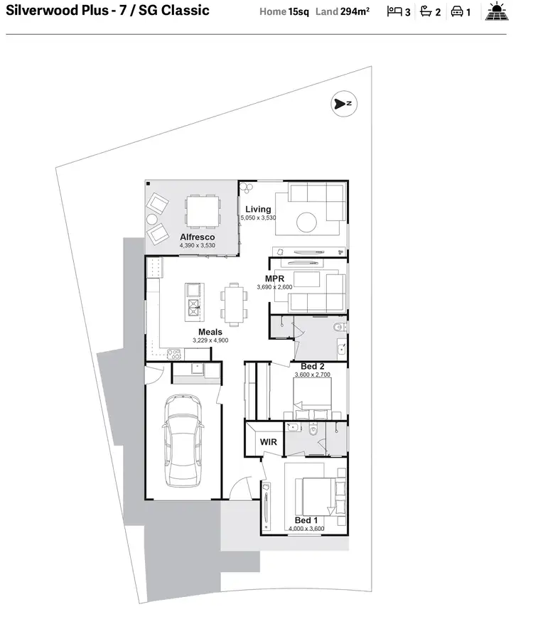 Floorplan of Homely house listing, Lot 20 Bellinger Parkway, Kendall NSW 2439
