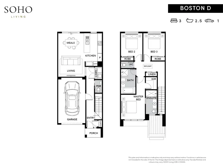 Floorplan of Homely townhouse listing, 447 Argant Loop, Sunbury VIC 3429