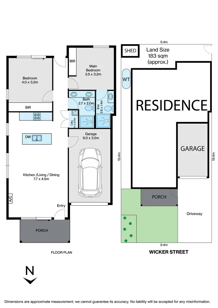 Floorplan of Homely townhouse listing, 11 Cornelius Close, Melton South VIC 3338