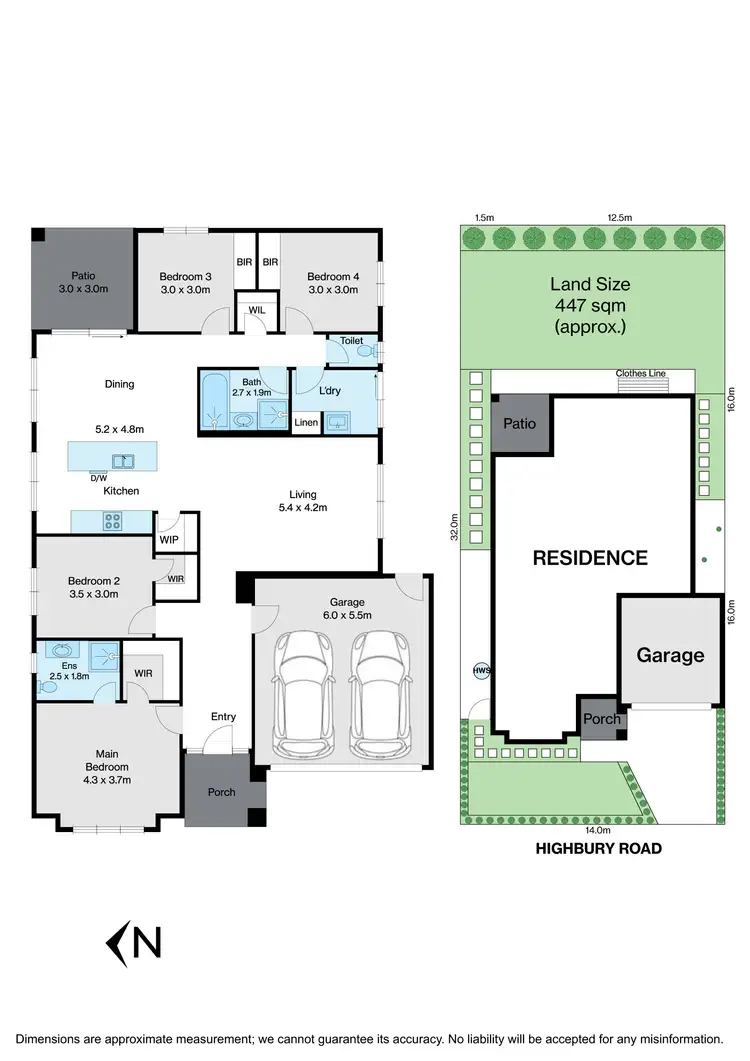 Floorplan of Homely house listing, 4 Highbury Road, Werribee VIC 3030