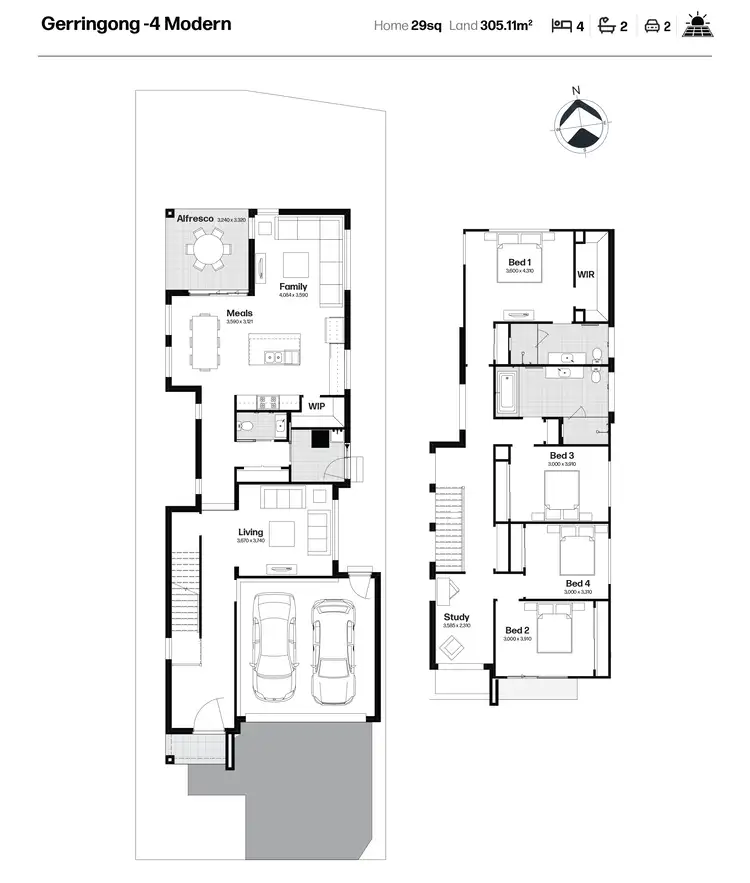 Floorplan of Homely house listing, Lot 226 Buljubasich Street, Austral NSW 2179