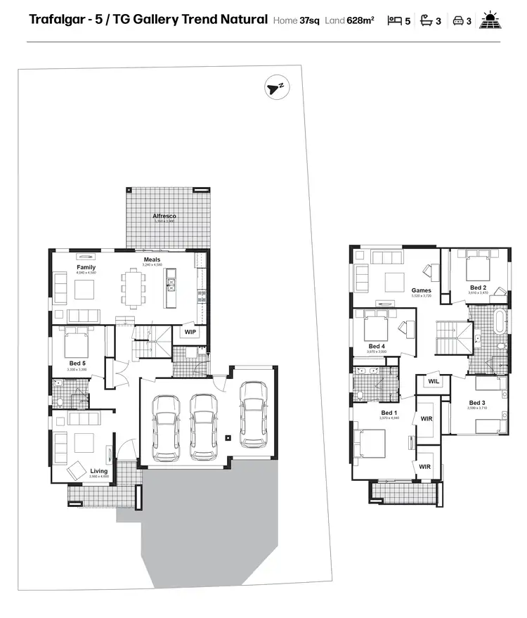 Floorplan of Homely house listing, Lot 2218 Wicklow Road, Chisholm NSW 2322