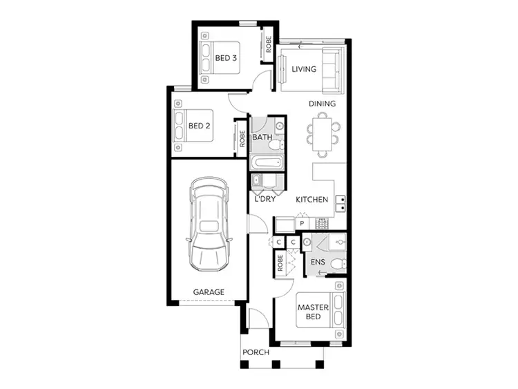 Floorplan of Homely house listing, Lot 364 Tara Circuit, Donnybrook VIC 3064