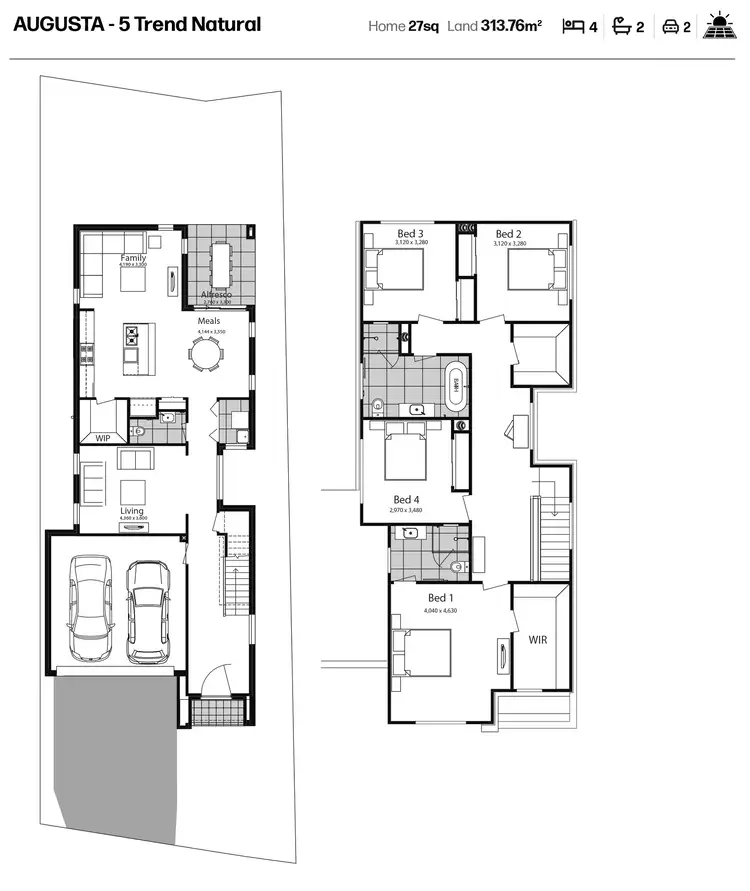 Floorplan of Homely house listing, Lot 222 Southcott Avenue, Oakville NSW 2765