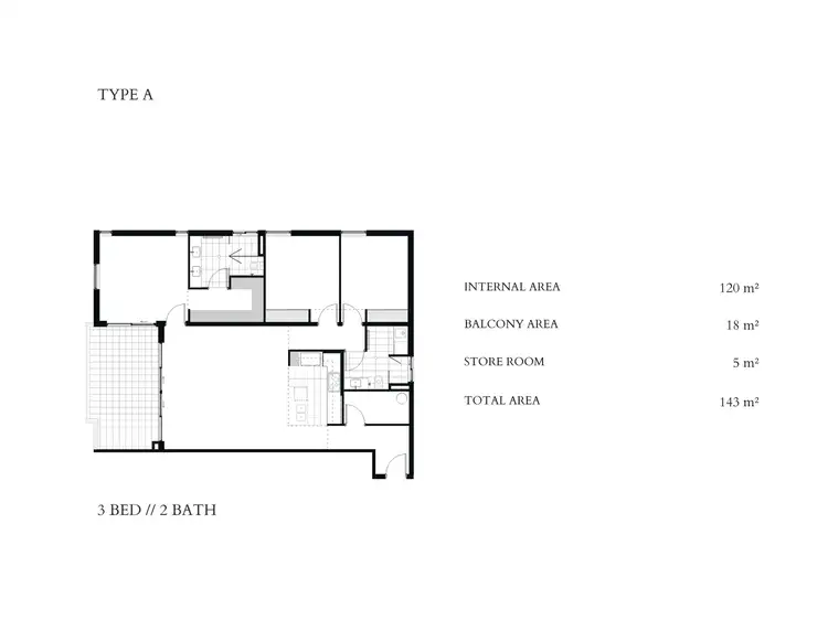 Floorplan of Homely apartment listing, 707/8 Henley, Como WA 6152