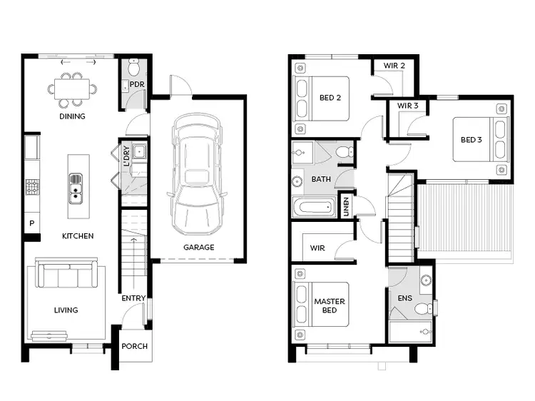 Floorplan of Homely townhouse listing, Lot 81 Orchard Street, The Avenue, Maddingley VIC 3340