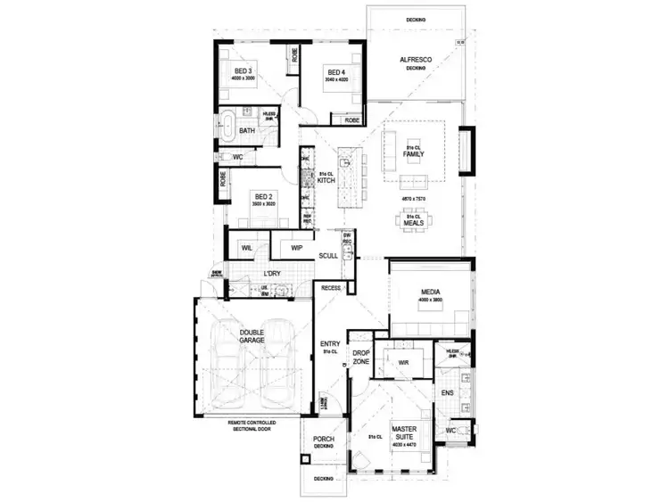 Floorplan of Homely house listing, 41 Lorikeet Approach, Eglinton WA 6034