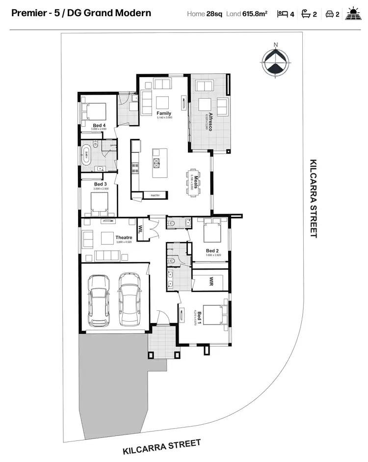 Floorplan of Homely house listing, Lot 323 Kilcarra Street, Chisholm NSW 2322