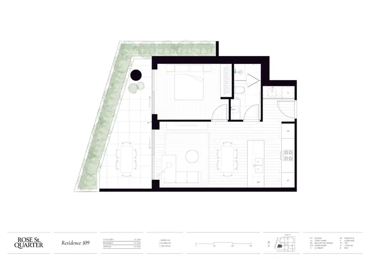 Floorplan of Homely apartment listing, 109/1066-1068 Heidelberg Road, Ivanhoe VIC 3079