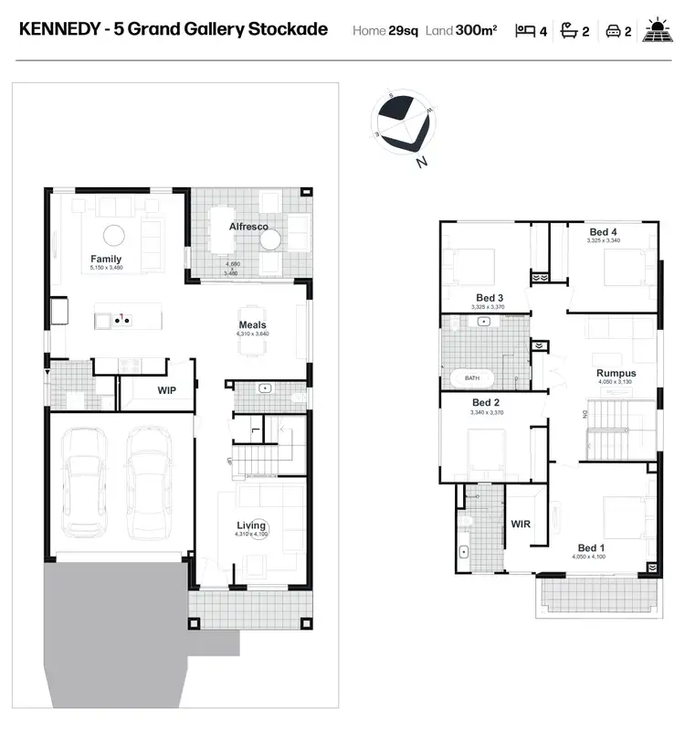 Floorplan of Homely house listing, 4 Byerley Street, Box Hill NSW 2765