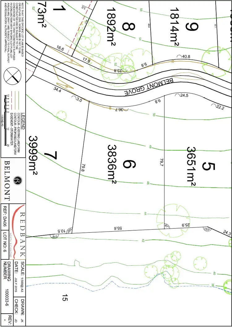 Floorplan of Homely land listing, Lot 6A Belmont, North Richmond NSW 2754
