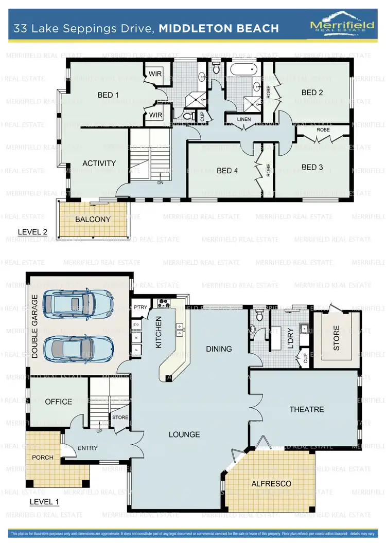 Floorplan of Homely house listing, 33 Lake Seppings Drive, Mira Mar WA 6330
