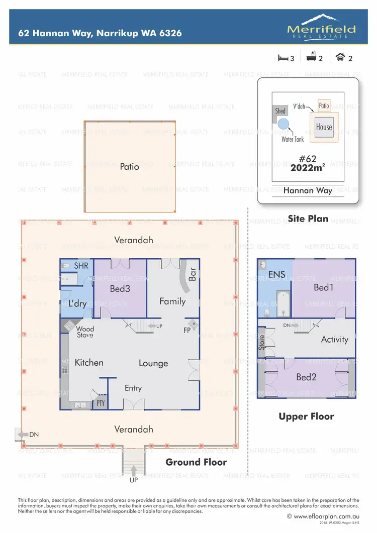 Floorplan of Homely house listing, 62 Hannan Way, Narrikup WA 6326