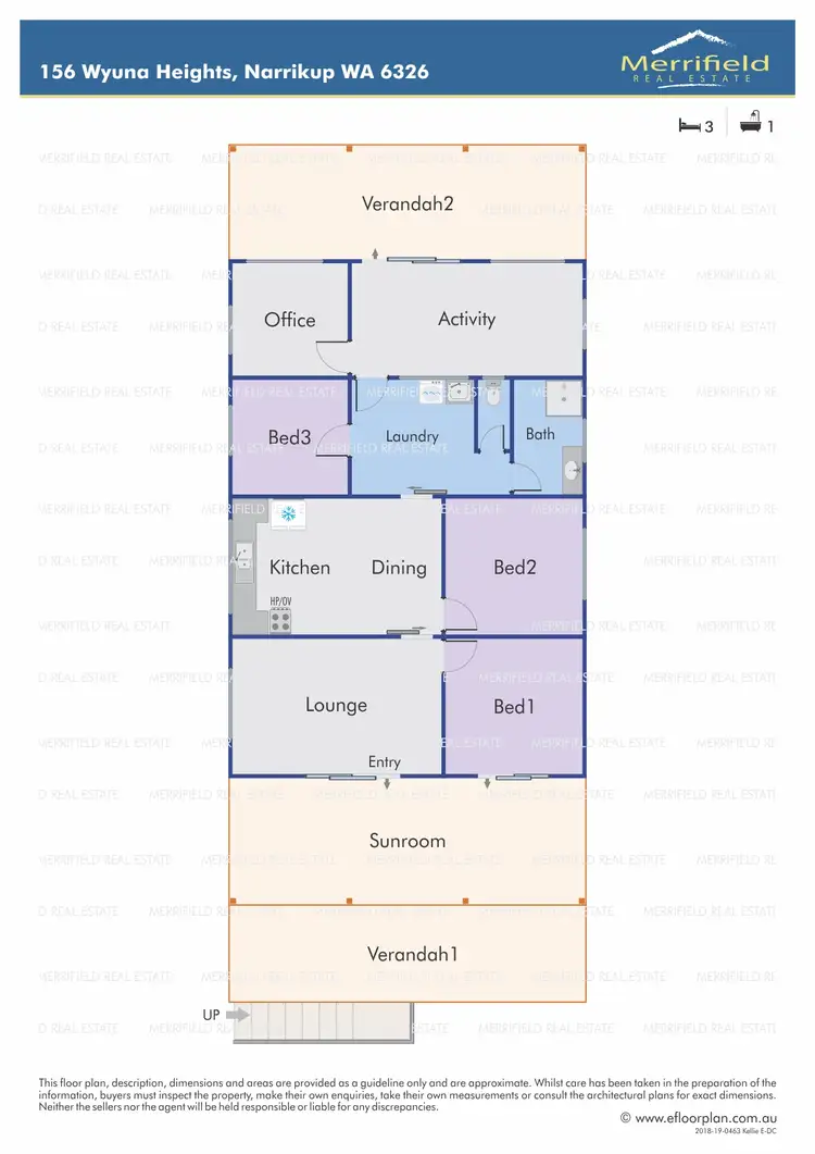 Floorplan of Homely rural property listing, 156 Wyuna Heights, Narrikup WA 6326