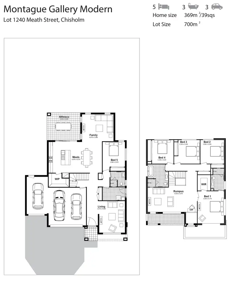 Floorplan of Homely house listing, Lot 1240 Meath Street, Chisholm NSW 2322