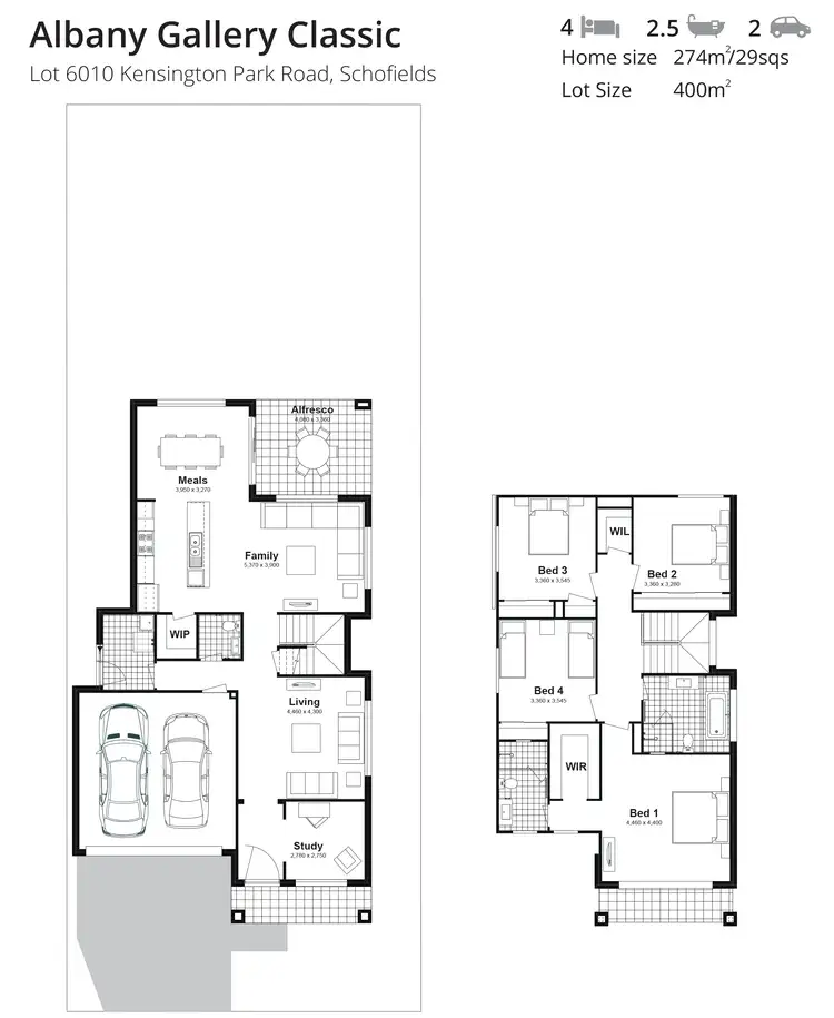Floorplan of Homely house listing, Lot 6010 Kensington Park Road, Schofields NSW 2762