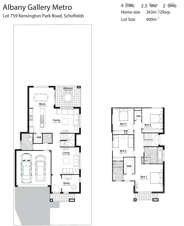 Floorplan of Homely house listing, Lot 759 Kensington Park Road, Schofields NSW 2762