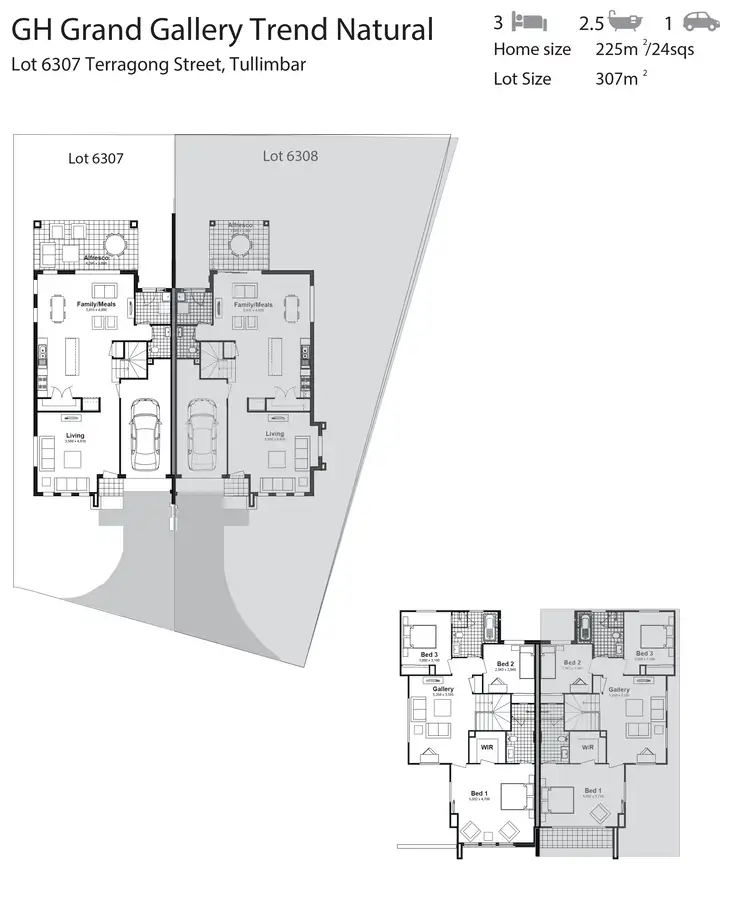 Floorplan of Homely house listing, Lot 6307 Terragong Street, Tullimbar NSW 2527