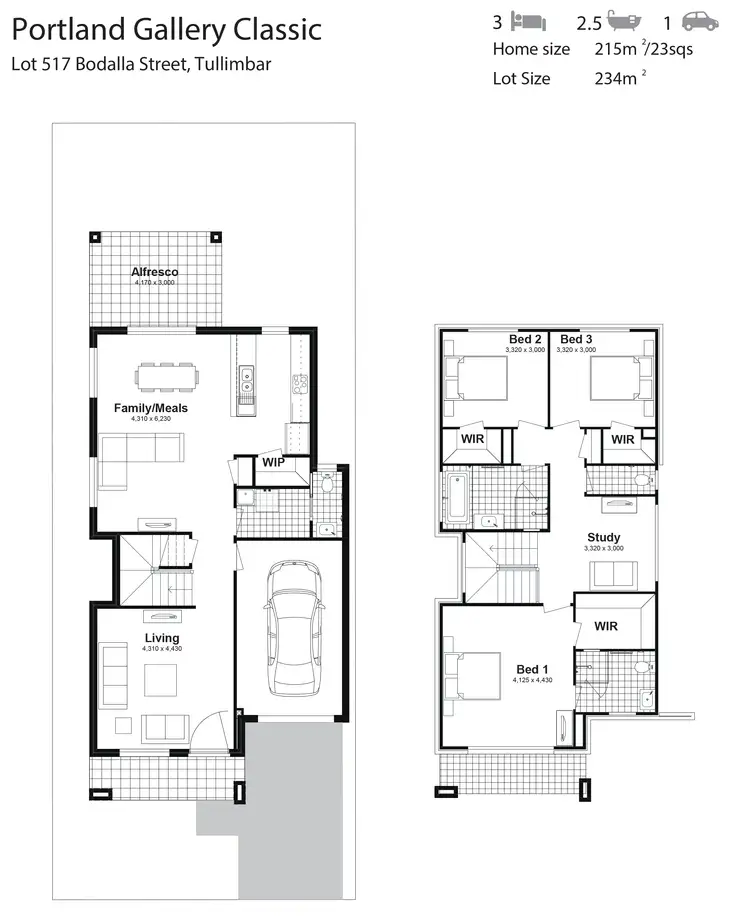 Floorplan of Homely house listing, Lot 517 Bodalla Street, Tullimbar NSW 2527