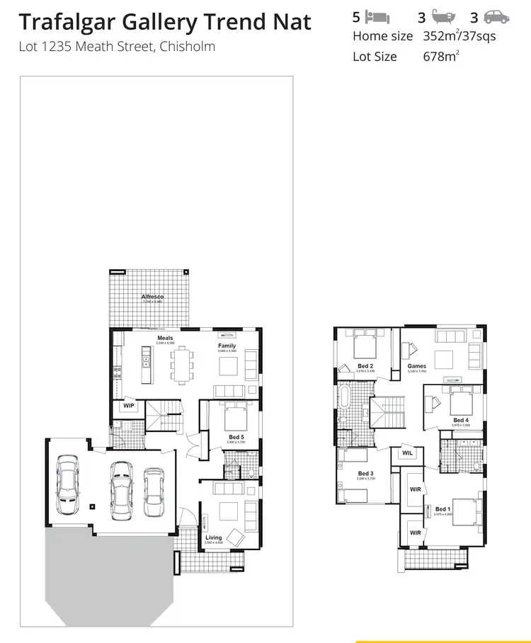 Floorplan of Homely house listing, Lot 1235 Meath Street, Chisholm NSW 2322