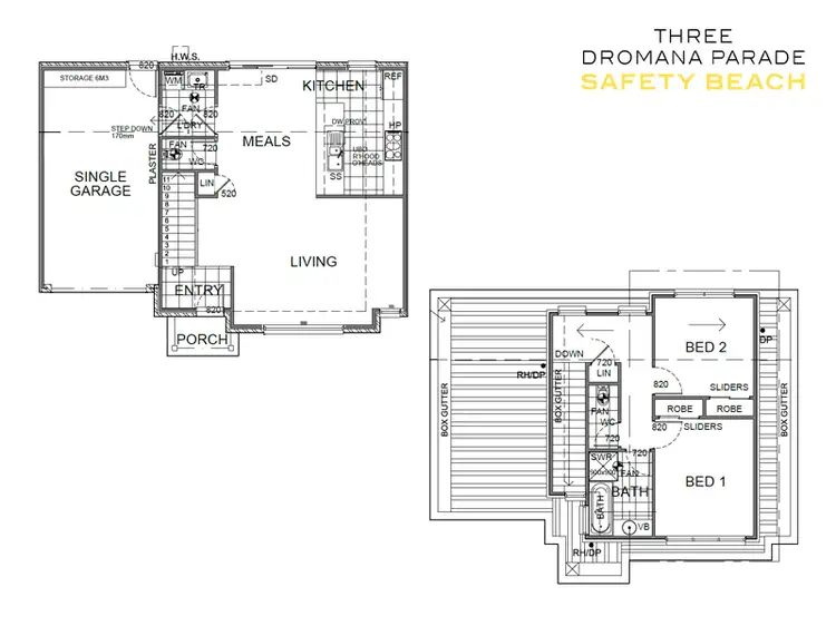 Floorplan of Homely townhouse listing, 9/1-3 Dromana Parade, Safety Beach VIC 3936