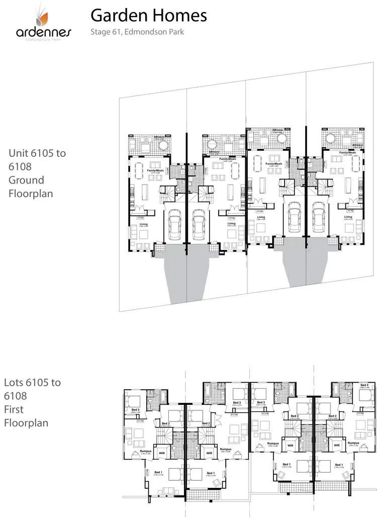 Floorplan of Homely house listing, Lot 6106 Caldwell Avenue, Edmondson Park NSW 2174