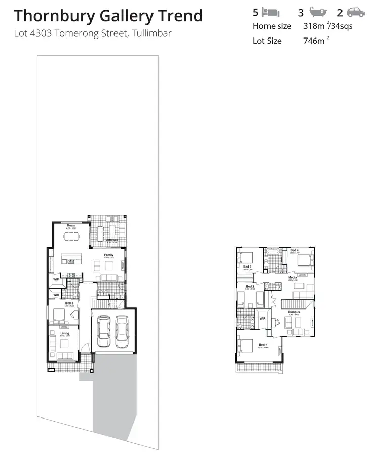 Floorplan of Homely house listing, Lot 4303 Tomerong Street, Tullimbar NSW 2527