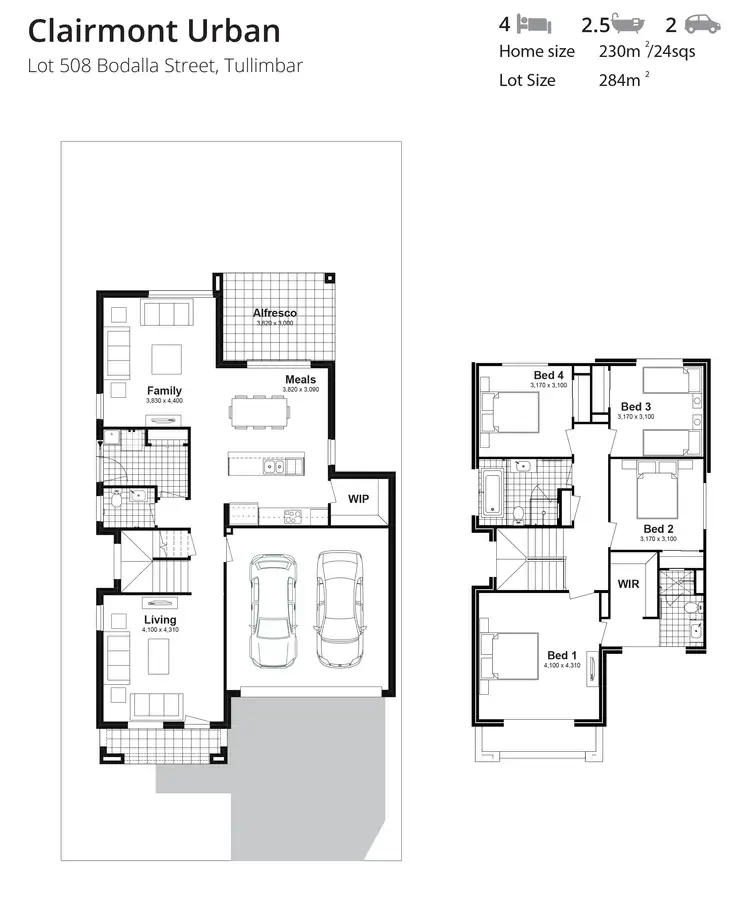 Floorplan of Homely house listing, Lot 508 Bodalla Street, Tullimbar NSW 2527