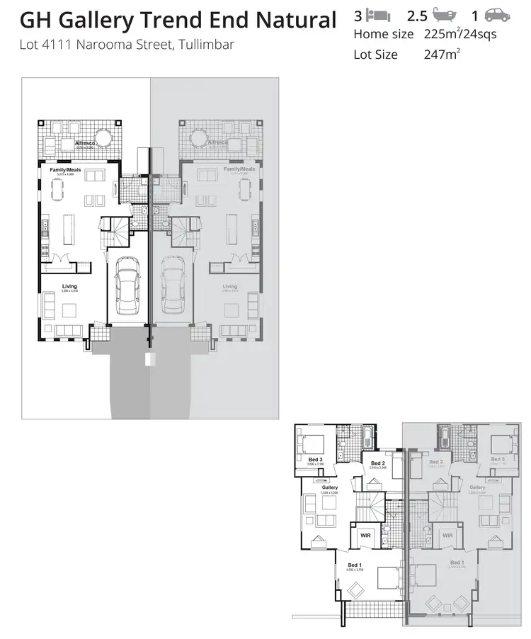 Floorplan of Homely house listing, Lot 4111 Narooma Street, Tullimbar NSW 2527