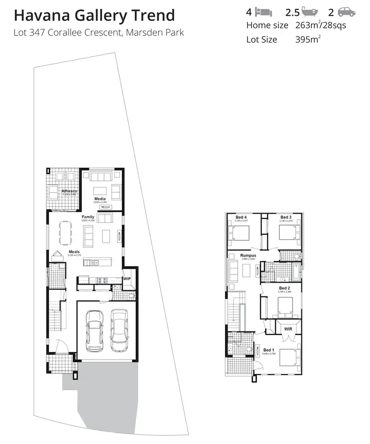 Floorplan of Homely house listing, Lot 347 Corallee Crescent, Marsden Park NSW 2765