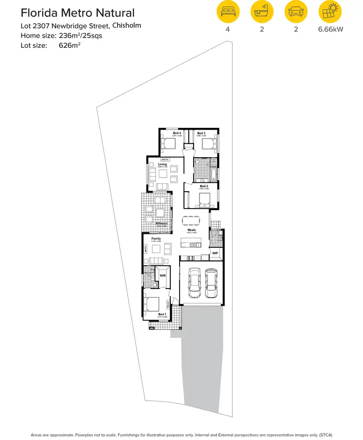 Floorplan of Homely house listing, Lot 2307 Newbridge Street, Chisholm NSW 2322