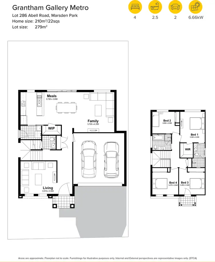 Floorplan of Homely house listing, 112 Abell Road, Marsden Park NSW 2765