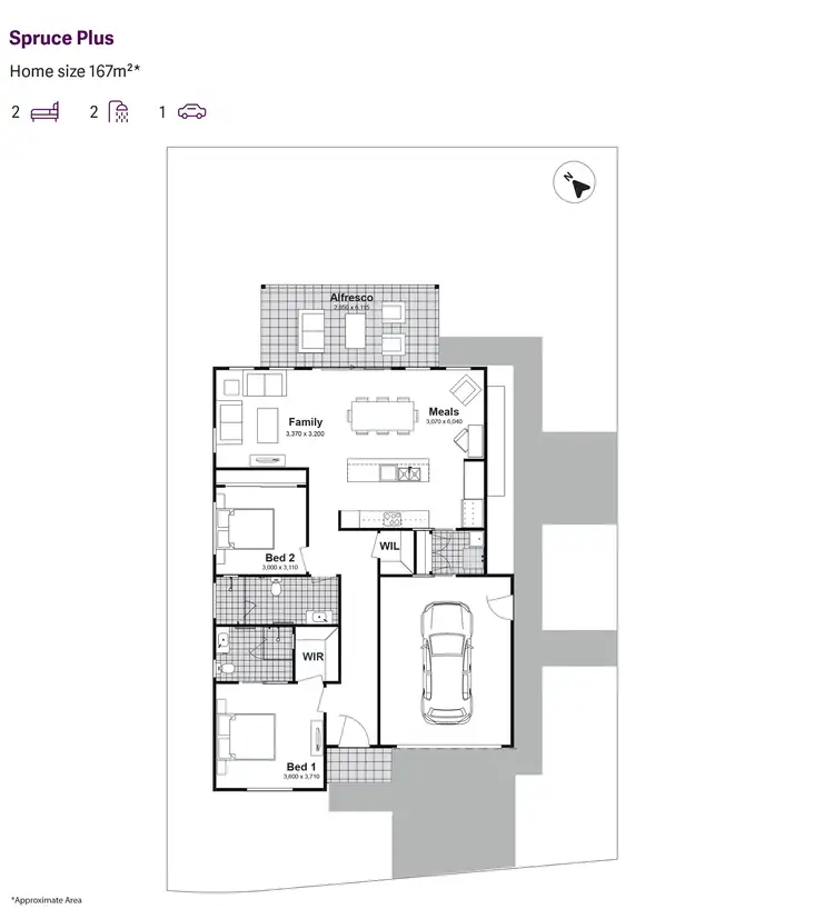 Floorplan of Homely house listing, Lot 26 Bellinger Parkway, Kendall NSW 2439