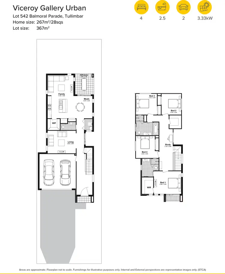 Floorplan of Homely house listing, Lot 542 Balmoral Parade, Tullimbar NSW 2527