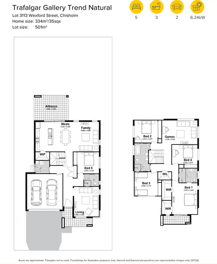 Floorplan of Homely house listing, Lot 3113 Wexford Street, Chisholm NSW 2322