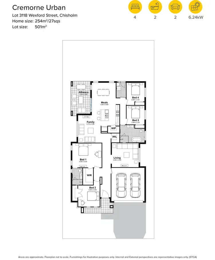 Floorplan of Homely house listing, Lot 3118 Wexford Street, Chisholm NSW 2322